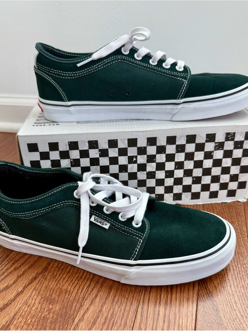 NEW - Vans Men's Dark Forest Canvas Chukka Low-Top Sneakers, 11.5